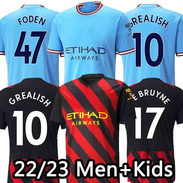 men's tracksuits haaland soccer jerseys 23 world cup grealish sterling de bruyne mans cities mahrez away fans player football shirt 23, Gray
men's tracksuits haaland soccer jerseys 23 world cup grealish sterling de bruyne mans cities mahrez away fans player football shirt 23, Gray
