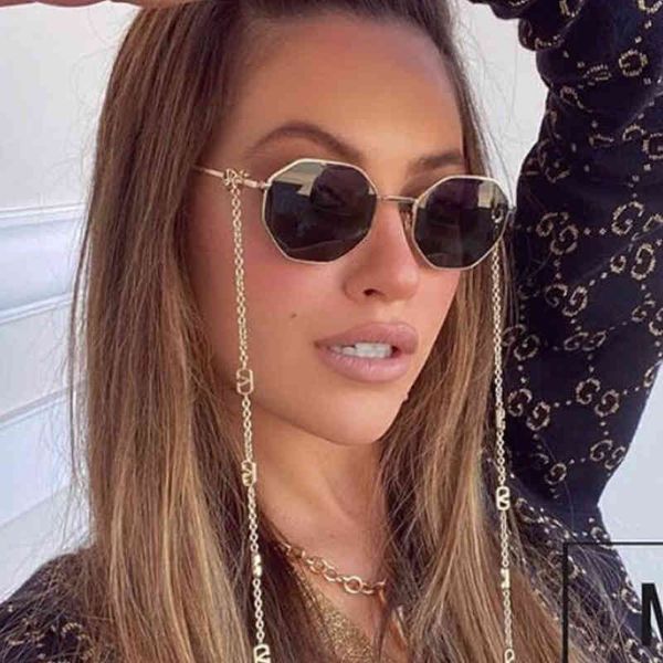 fashion small round gradient sunglasses women men designer shades metal with chain vintage punk sun glasses, Silver
fashion small round gradient sunglasses women men designer shades metal with chain vintage punk sun glasses, Silver