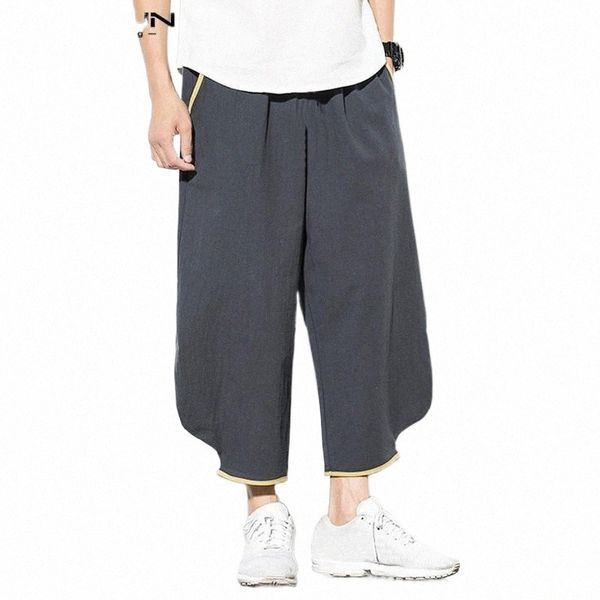 men's pants incerun men cotton linen harem casual joggers vintage streetwear chic ankle length patchwork 2021 wide leg trousers1 p2vf#, Black
men's pants incerun men cotton linen harem casual joggers vintage streetwear chic ankle length patchwork 2021 wide leg trousers1 p2vf#, Black