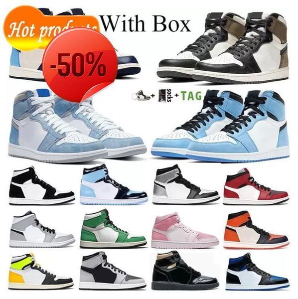 mens jumpman 1 high og basketball shoes 1s university blue electro orange dark mocha bred shadow unc twist men women sneakers trainers, Black
mens jumpman 1 high og basketball shoes 1s university blue electro orange dark mocha bred shadow unc twist men women sneakers trainers, Black