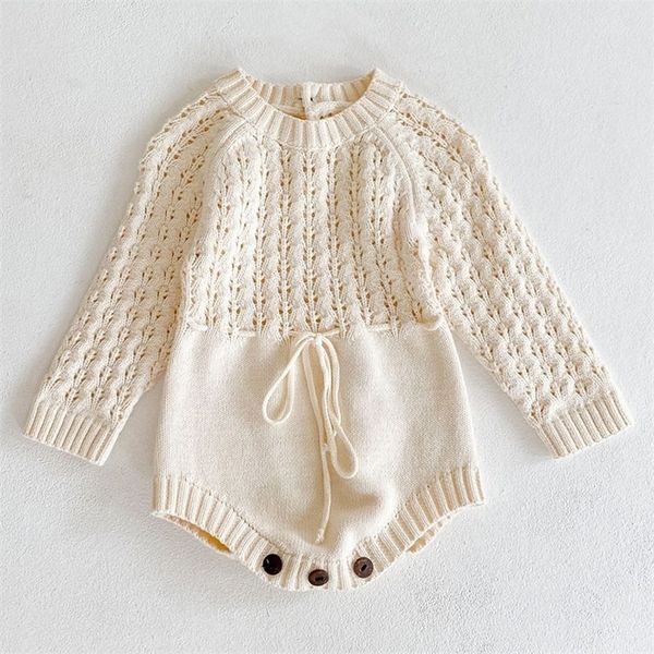 rompers spring baby clothes girls romper autumn long sleeve girl knit hollow out jumpsuit 220919, Blue
rompers spring baby clothes girls romper autumn long sleeve girl knit hollow out jumpsuit 220919, Blue