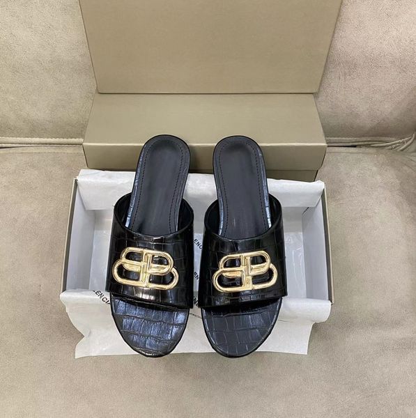 designer women sandals luxury double b leather mules sandal slides flat heel eu35-41 with box party holiday indoor outdoor, Black
designer women sandals luxury double b leather mules sandal slides flat heel eu35-41 with box party holiday indoor outdoor, Black