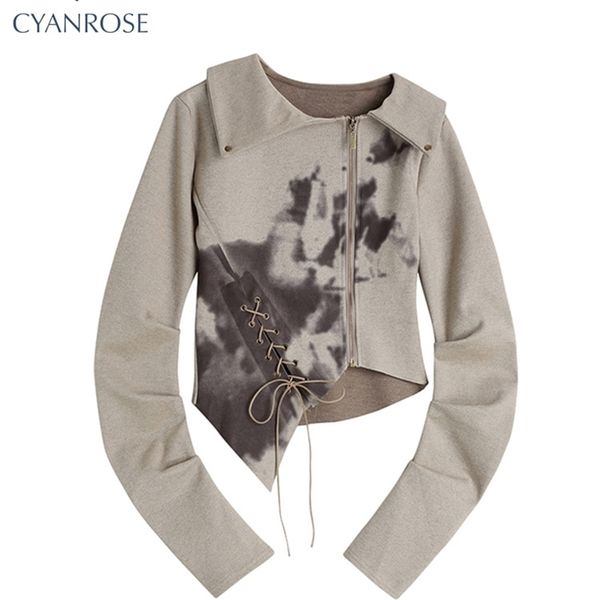 women's jackets men's hoodies sweatshirts women vintage print short jacket trendy irregular turn-down collar loose casual zippers, Black;brown
women's jackets men's hoodies sweatshirts women vintage print short jacket trendy irregular turn-down collar loose casual zippers, Black;brown
