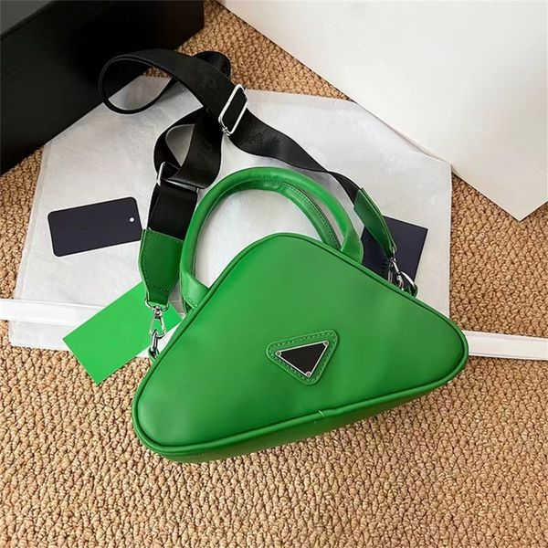 fashion triangle bag woman luxurys men designer bags lady mini leather tote pu clutch crossbody tote hobo shoulder purses handbags prad wall, Black
fashion triangle bag woman luxurys men designer bags lady mini leather tote pu clutch crossbody tote hobo shoulder purses handbags prad wall, Black
