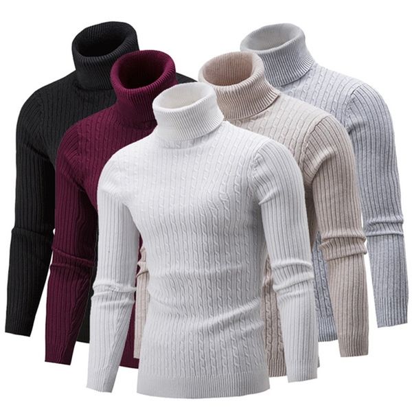 men's sweaters men's turtleneck sweater autumn winter solid long sleeve knitted pullovers slimfit thicken keep warm jumper sweater, White;black
men's sweaters men's turtleneck sweater autumn winter solid long sleeve knitted pullovers slimfit thicken keep warm jumper sweater, White;black