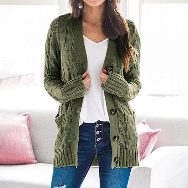 women s knits tees knitted cardigan pockets button sweater coat women open front autumn outwear pocket 220919, White
women s knits tees knitted cardigan pockets button sweater coat women open front autumn outwear pocket 220919, White