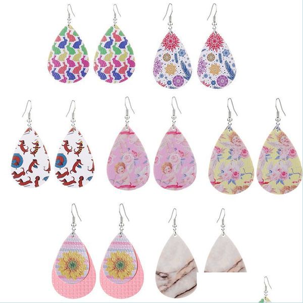 dangle chandelier new designer sunflower rabbit angle snowflake printed leather earring for women girls dangle earrings oval waterdr dhrck, Silver
dangle chandelier new designer sunflower rabbit angle snowflake printed leather earring for women girls dangle earrings oval waterdr dhrck, Silver