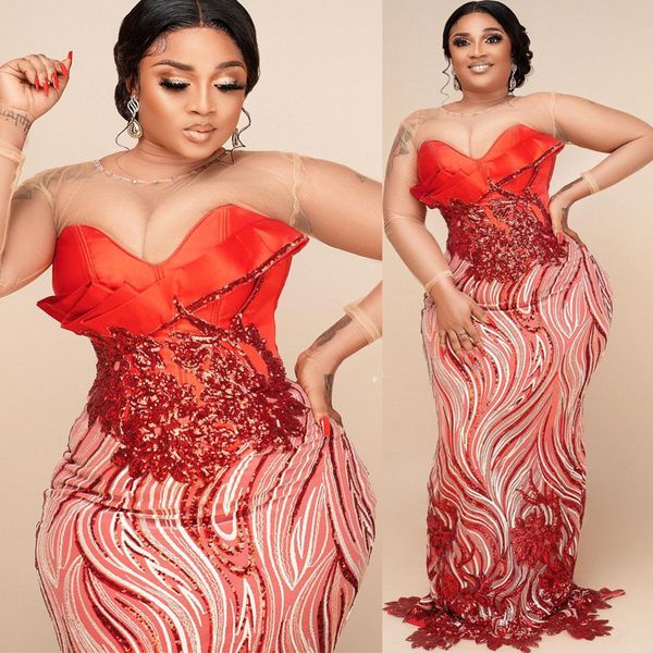 2022 arabic aso ebi red mermaid prom dresses sequined lace evening formal party second reception birthday bridesmaid engagement gowns dress, Black
2022 arabic aso ebi red mermaid prom dresses sequined lace evening formal party second reception birthday bridesmaid engagement gowns dress, Black