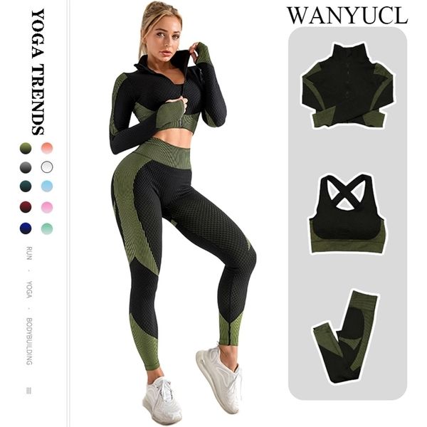 yoga outfit 23pcs seamless set gym fitness clothing women suit sportswear female workout leggings sport clothes training 220919
yoga outfit 23pcs seamless set gym fitness clothing women suit sportswear female workout leggings sport clothes training 220919