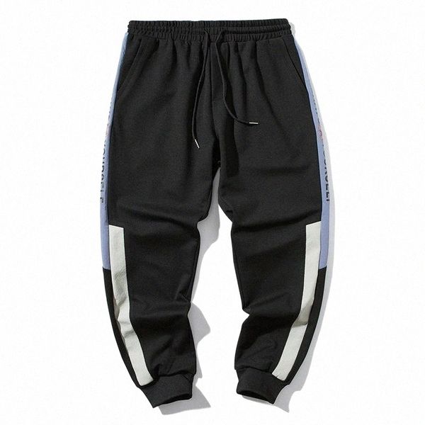 mens casual long pants slim fit tracksuit male sport joggers sweatpants cotton skinny workout trousers hip streetwear men's k2nx#, Black
mens casual long pants slim fit tracksuit male sport joggers sweatpants cotton skinny workout trousers hip streetwear men's k2nx#, Black