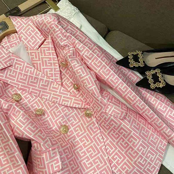 women's suits blazers brand high-quality retro fashion designer presbyopic maze series suit jacket lion double-breasted slim plus, White;black
women's suits blazers brand high-quality retro fashion designer presbyopic maze series suit jacket lion double-breasted slim plus, White;black