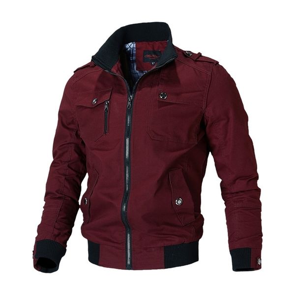 men s jackets bomber fashion casual windbreaker coat spring autumn outwear stand slim s 220916, Black;brown
men s jackets bomber fashion casual windbreaker coat spring autumn outwear stand slim s 220916, Black;brown