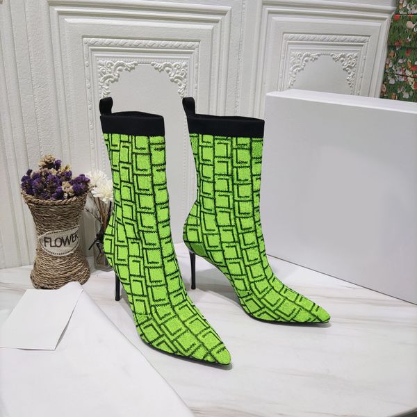 women's new fashion boots autumn winter stretch knit sock coin ankle over knee thigh high boots low heel pointed toe, Black
women's new fashion boots autumn winter stretch knit sock coin ankle over knee thigh high boots low heel pointed toe, Black