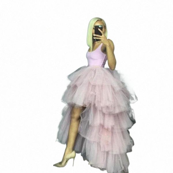 skirts chic women tutu high low tulle skirt tiered ruffles asymmetrical prom gown party saia faldas custom made plus size y5bf#, Black
skirts chic women tutu high low tulle skirt tiered ruffles asymmetrical prom gown party saia faldas custom made plus size y5bf#, Black