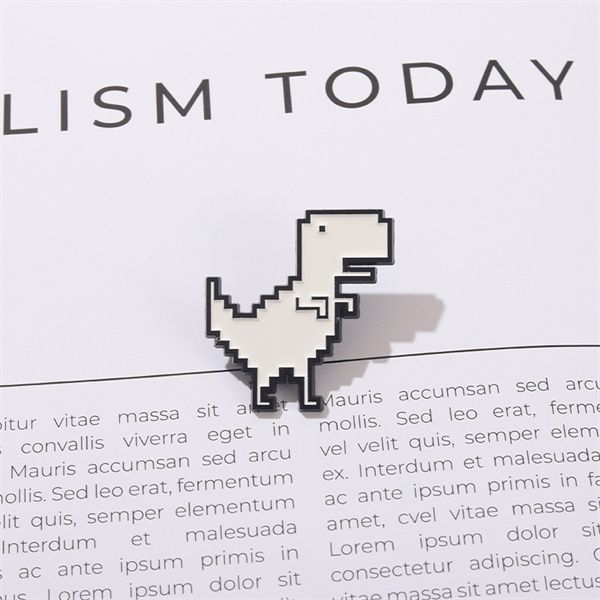 fashion tyrannosaurus rex enamel brooch cute white rex dinosaur pin pack clothes lapel jewelry suitable for scientific research lovers gift, Gray
fashion tyrannosaurus rex enamel brooch cute white rex dinosaur pin pack clothes lapel jewelry suitable for scientific research lovers gift, Gray