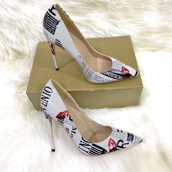 graffiti printed red bottom shoes women designer pointed toe stiletto pumps white slip on classic style brand red soled high heel party shoe, Black
graffiti printed red bottom shoes women designer pointed toe stiletto pumps white slip on classic style brand red soled high heel party shoe, Black
