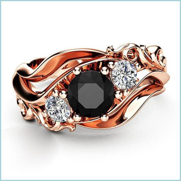 band rings huitan witch ring unique black stone prong setting twist band design rose gold color women engagement finger rings wholesa dhq7t, Silver
band rings huitan witch ring unique black stone prong setting twist band design rose gold color women engagement finger rings wholesa dhq7t, Silver