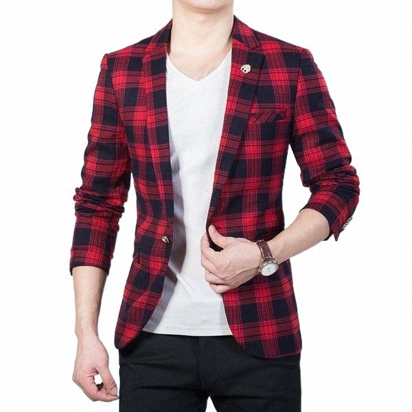 men's suits & blazers wholesale- black and red checked printed jacket blazer men slim fit plaid mens fashion 2021 tartan masculino plus, White;black
men's suits & blazers wholesale- black and red checked printed jacket blazer men slim fit plaid mens fashion 2021 tartan masculino plus, White;black