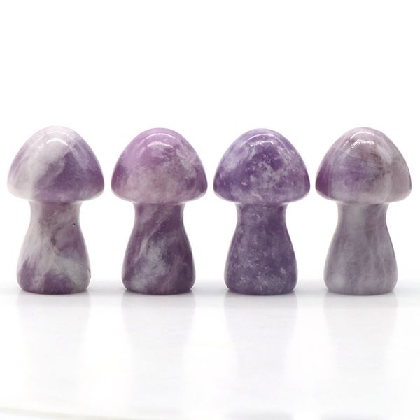 35mm lepidolite gemstone sculpture decor carving mushroom polished cute mushroom stones for home garden lawn yard decoration, Black
35mm lepidolite gemstone sculpture decor carving mushroom polished cute mushroom stones for home garden lawn yard decoration, Black