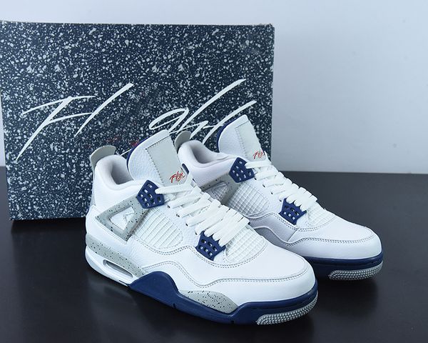 version jumpman 4s midnight navy basketball shoes 4 white/midnight navy-light smoke grey-fire red outdoor running trainers sports sneakers s
version jumpman 4s midnight navy basketball shoes 4 white/midnight navy-light smoke grey-fire red outdoor running trainers sports sneakers s
