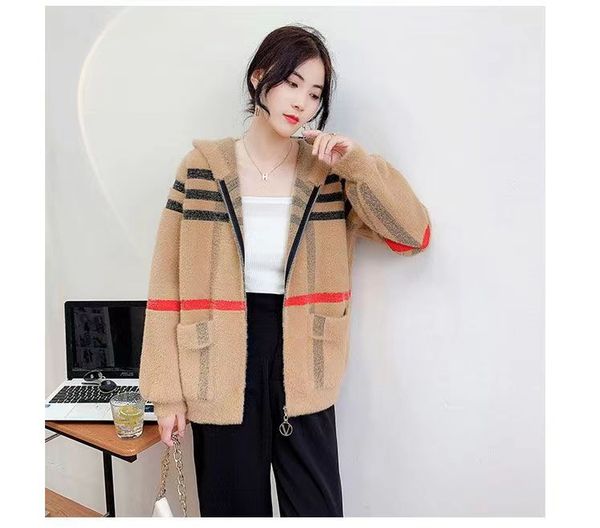 women's jackets winter fleece jacket women wool knits outerwear coats female suede fur coat men warm thickened lamb puffer causal coat, Black;brown
women's jackets winter fleece jacket women wool knits outerwear coats female suede fur coat men warm thickened lamb puffer causal coat, Black;brown