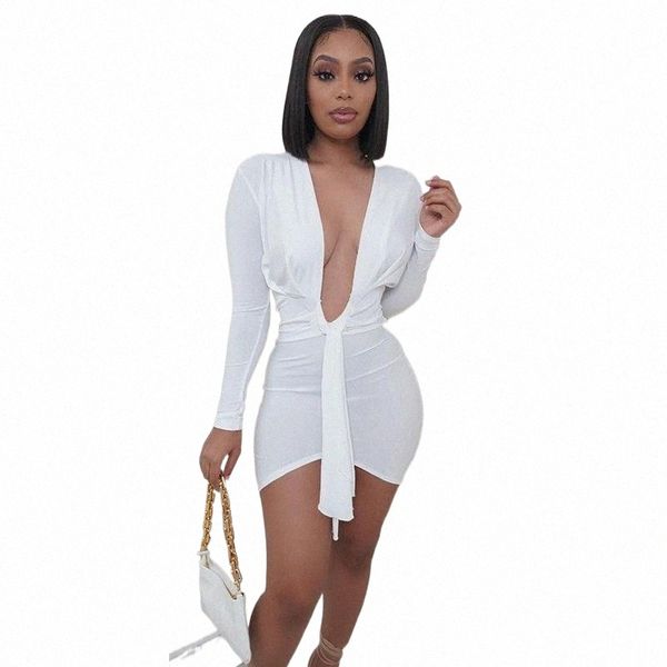 casual dresses kayotuas women dress white deep v-neck long sleeve mini ruched bandage bodycon female solid slim night pleated clubwear r5wa#, Black;gray
casual dresses kayotuas women dress white deep v-neck long sleeve mini ruched bandage bodycon female solid slim night pleated clubwear r5wa#, Black;gray