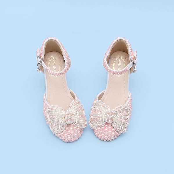 beauty pink pearls flower girls' shoes kids' high heel shoes girl's crystals princess shoe kid wedding accessories size 26-38
beauty pink pearls flower girls' shoes kids' high heel shoes girl's crystals princess shoe kid wedding accessories size 26-38