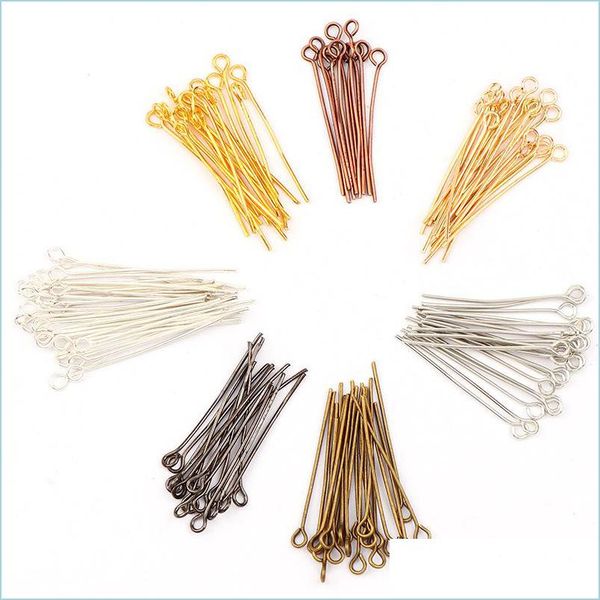 pins needles eye head pins classic 7 colors plated eyes pin for jewelry findings making diy supplies c3 drop delivery 2021 components dh8a3, Silver
pins needles eye head pins classic 7 colors plated eyes pin for jewelry findings making diy supplies c3 drop delivery 2021 components dh8a3, Silver