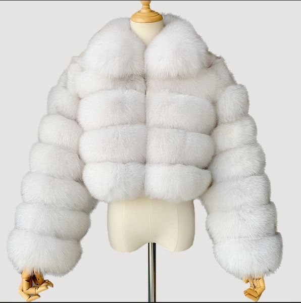 women faux leather winter multi-color imitation fox fur short coat casual fashion street shooting party solid colour warm outdoors large fur, Black
women faux leather winter multi-color imitation fox fur short coat casual fashion street shooting party solid colour warm outdoors large fur, Black