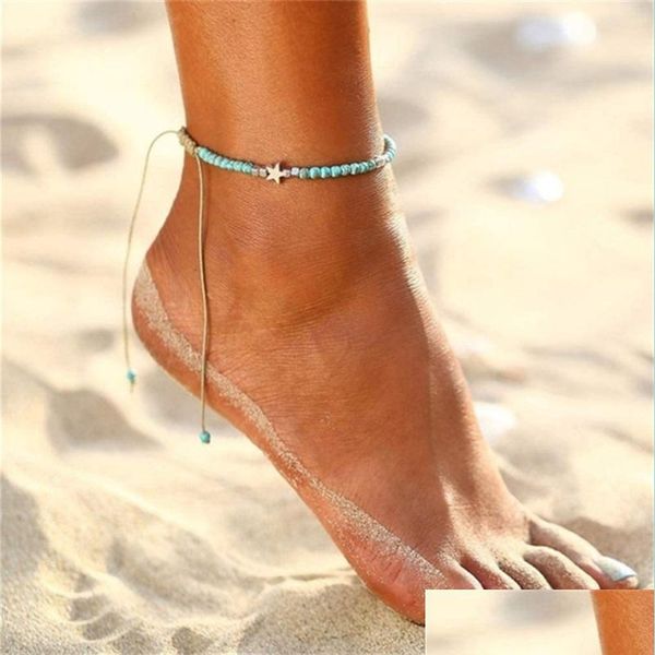 anklets jewelrybohemian star beads stone anklets for women vintage woven rope pendant bracelet on leg anklet beach ankle jewelry gift dhehm, Red;blue
anklets jewelrybohemian star beads stone anklets for women vintage woven rope pendant bracelet on leg anklet beach ankle jewelry gift dhehm, Red;blue