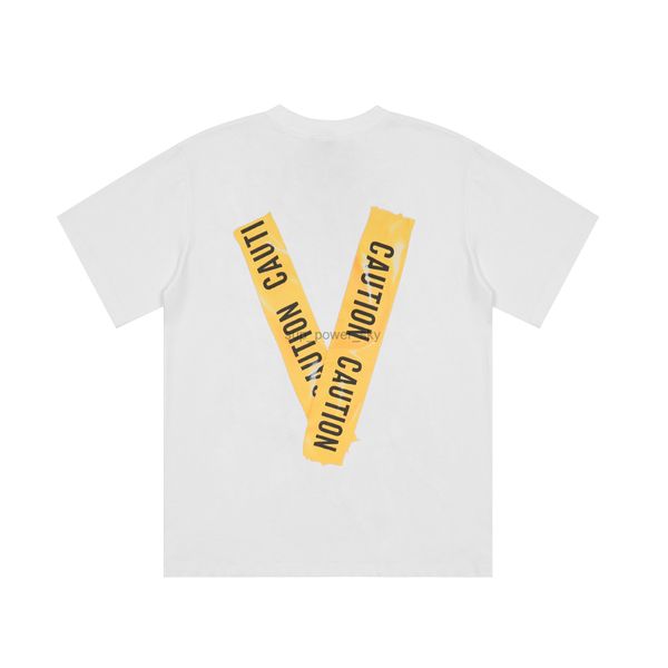 mens t-shirts vloness designer yellow warning bar sticker letter large v print casual womens short sleeve t-shirt, White;black
mens t-shirts vloness designer yellow warning bar sticker letter large v print casual womens short sleeve t-shirt, White;black