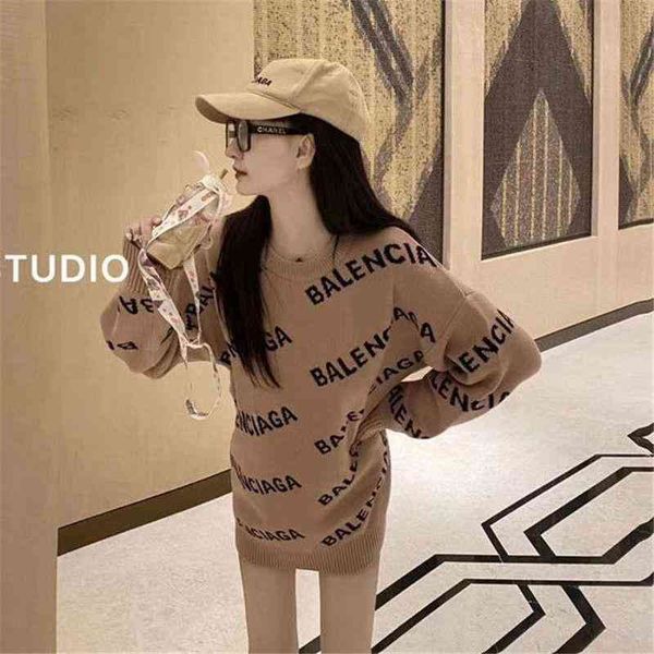 fashion sweater mens womens designer letters printed baleciga sweatshirts fashion trend pure cotto women's knitted bottoming shirt loos, White;black
fashion sweater mens womens designer letters printed baleciga sweatshirts fashion trend pure cotto women's knitted bottoming shirt loos, White;black
