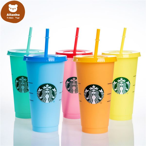 mugs starbucks 24oz/710ml plastic mugs tumbler mermaid goddess color change reusable clear drinking flat bottom pillar shape lid straw cups
mugs starbucks 24oz/710ml plastic mugs tumbler mermaid goddess color change reusable clear drinking flat bottom pillar shape lid straw cups