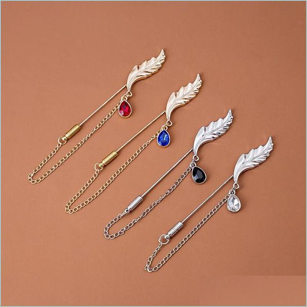 pins brooches korean style simple and creative word feather diamond chain brooch refined collar pin suit clothing fashion accessorie dh9ez, Gray
pins brooches korean style simple and creative word feather diamond chain brooch refined collar pin suit clothing fashion accessorie dh9ez, Gray