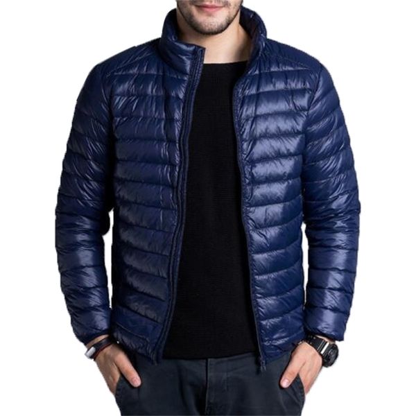 men's down parkas jacket men casual spring autumn winter stand collar fashion warm coat mens ultra light thin white duck jackets 4xl 22, Black
men's down parkas jacket men casual spring autumn winter stand collar fashion warm coat mens ultra light thin white duck jackets 4xl 22, Black
