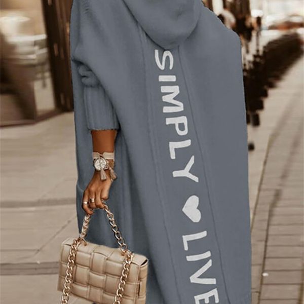 women's sweaters women sweater hooded long sleeve letter printing casual spring autumn pocket loose ladies cardigan streetwear drop 220, White;black
women's sweaters women sweater hooded long sleeve letter printing casual spring autumn pocket loose ladies cardigan streetwear drop 220, White;black