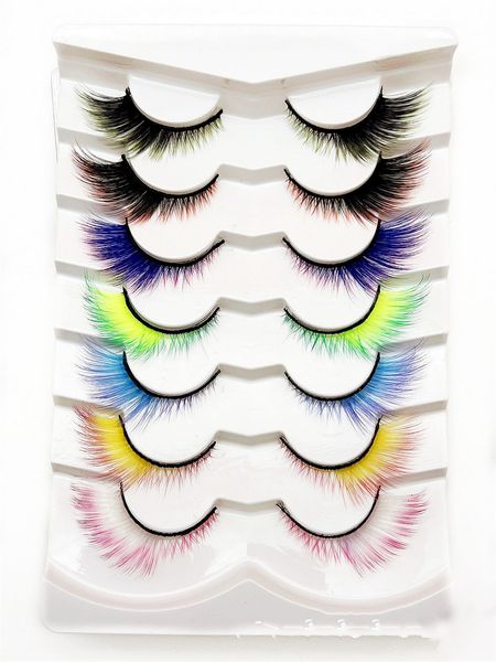thick false eyelashes faux mink colorful eyelash natural short eye lashes color pink green blue curl winged lashes
thick false eyelashes faux mink colorful eyelash natural short eye lashes color pink green blue curl winged lashes