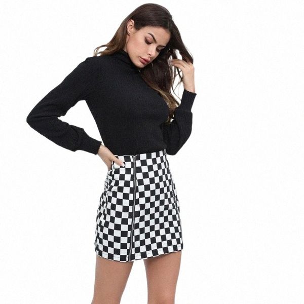 skirts streetwear double zipper checkered pencil women autumn winter high waist mini plaid skirt plus size jupe femme d4788 085f#, Black
skirts streetwear double zipper checkered pencil women autumn winter high waist mini plaid skirt plus size jupe femme d4788 085f#, Black