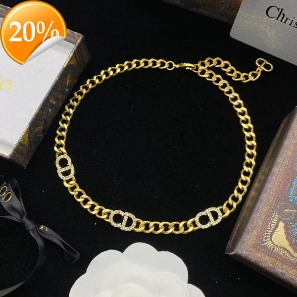 high-end fashion design women's necklace di family cd diamond inlaid cuban d temperament light luxury female letter strength chain jewe, Silver
high-end fashion design women's necklace di family cd diamond inlaid cuban d temperament light luxury female letter strength chain jewe, Silver