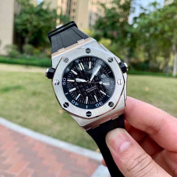 zf apf mechanical watches 7750 roya1 oak offshore series automatic watch mens 15710 luminous leisure sports, Slivery;brown
zf apf mechanical watches 7750 roya1 oak offshore series automatic watch mens 15710 luminous leisure sports, Slivery;brown