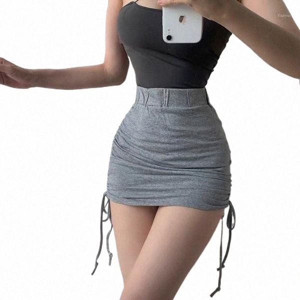 skirts summer high-waist drawstring skirt feminine pleated high street mini slim-fit buttocks gray short casual isinbobo 86vt#, Black
skirts summer high-waist drawstring skirt feminine pleated high street mini slim-fit buttocks gray short casual isinbobo 86vt#, Black