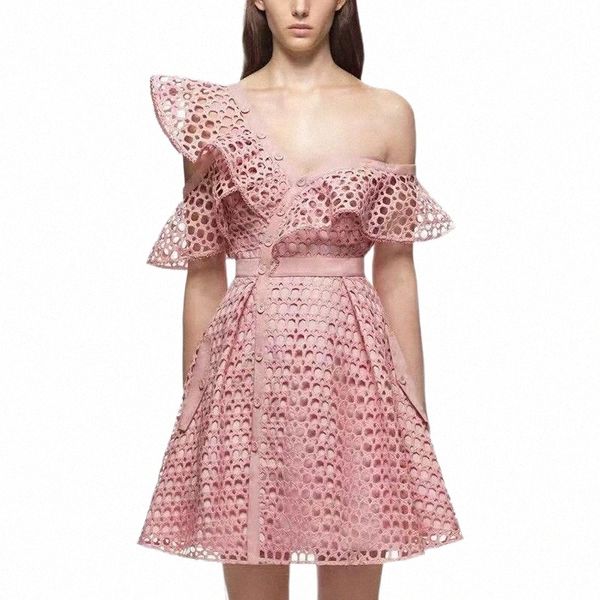 summer self portrait runway hollow out lace dress women ruffles one shoulder v-neck mini casual dresses g14v#, Black;gray
summer self portrait runway hollow out lace dress women ruffles one shoulder v-neck mini casual dresses g14v#, Black;gray