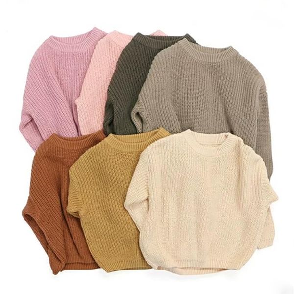 pullover est born baby girl boy knitted long sleeve autumn winter sweater solid loose pullover casual kids clothes 3m-5y 220919, Blue
pullover est born baby girl boy knitted long sleeve autumn winter sweater solid loose pullover casual kids clothes 3m-5y 220919, Blue