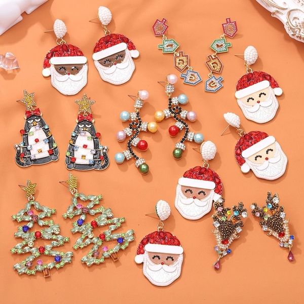 dangle chandelier creative beads snowman earrings bell christmas tree drop huanzhi for women girls festival jewelry 220920, Silver
dangle chandelier creative beads snowman earrings bell christmas tree drop huanzhi for women girls festival jewelry 220920, Silver