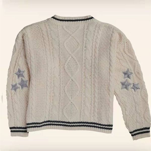 women's sweaters autumn winter fashion casual loose cardigan vneck long sleeve buttoned sweater allmatch trendy embroidery jumpers 2209, White;black
women's sweaters autumn winter fashion casual loose cardigan vneck long sleeve buttoned sweater allmatch trendy embroidery jumpers 2209, White;black
