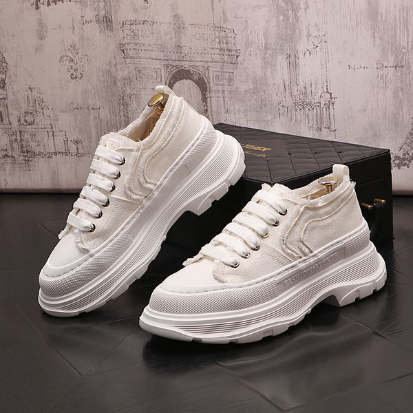 luxury designers dress wedding party shoes fashion low canvas vulcanize casual sneakers round toe thick bottom business driving walking loaf, Black
luxury designers dress wedding party shoes fashion low canvas vulcanize casual sneakers round toe thick bottom business driving walking loaf, Black