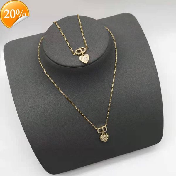 high-end fashion design women's necklace d home 2020 new cd letter neckchain female suit love bracelet net red, Silver
high-end fashion design women's necklace d home 2020 new cd letter neckchain female suit love bracelet net red, Silver