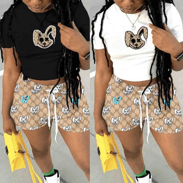 8681#2022 summer new women's letter printed short sleeve t-shirt shorts two piece set, Gray
8681#2022 summer new women's letter printed short sleeve t-shirt shorts two piece set, Gray
