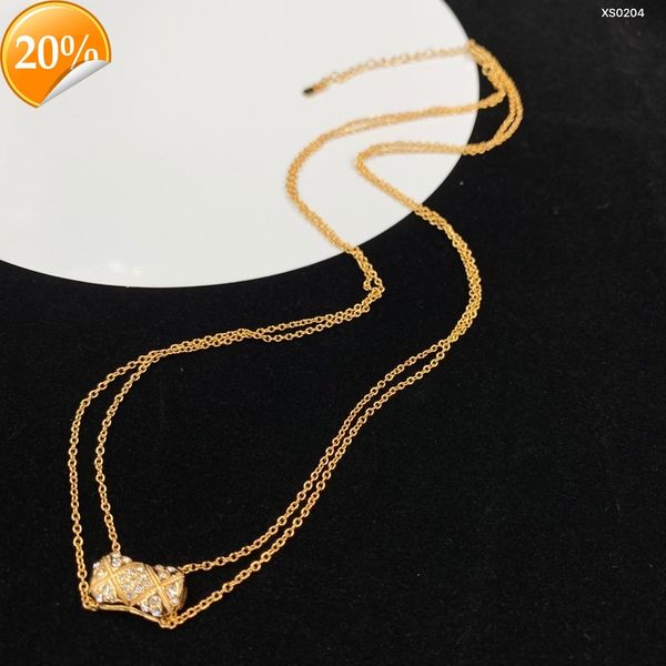 high-end fashion design women's necklace xiangjia new bag shaped pendant net red cool style light luxury niche high sense, Silver
high-end fashion design women's necklace xiangjia new bag shaped pendant net red cool style light luxury niche high sense, Silver