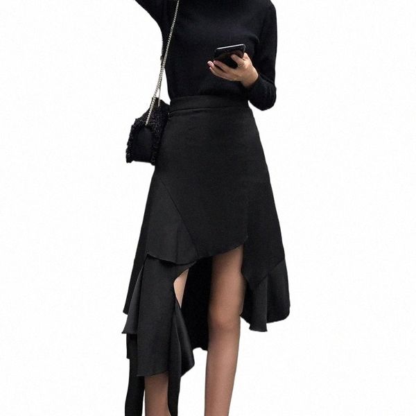 korean elegant ol all-match skirts for women solid chic bottoms 2022 women's summer high waist irregular black fishtail skirt g4nc#
korean elegant ol all-match skirts for women solid chic bottoms 2022 women's summer high waist irregular black fishtail skirt g4nc#